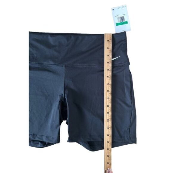 Nike Swim Women's Essential 6" Kick Shorts Size XL Black - Picture 7 of 8